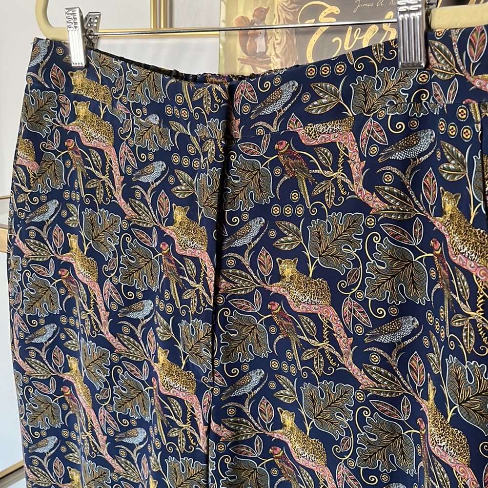 J. Crew Cheetah & Jungle Print Pants